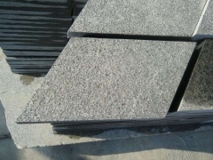 Chinees graniet g654 donkergrijze kubussteen