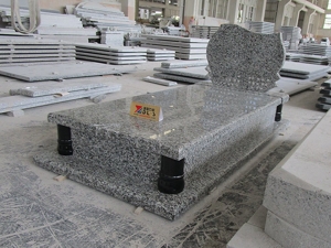 zwaangrijs graniet eenvoudige grafplaten grafstenen
