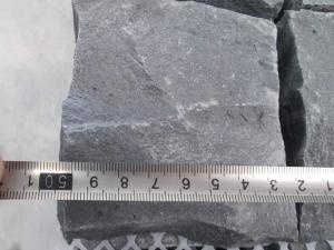 shanxi zwart graniet natuurlijke kubussen geplaveide stoep