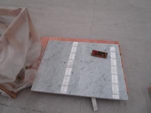 Bianco Carrara Wit marmer oprit bestratingstegel