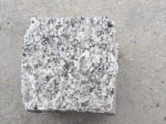 100 mm grijze granieten oprijlaan Cobble Setts