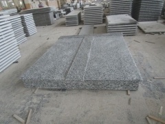 Wave White Granite Cemetery Monumenten Grafsteen
