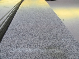 Lichtgrijs G602 graniet gepolijste straatstenen