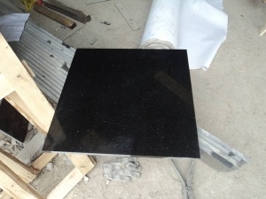 Black Galaxy Granite Tile Flooring Patio bestrating decoratie