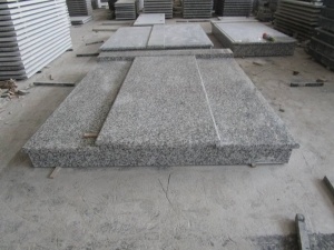 Gepolijste grijze G439 Granite Grafsteen uit de stijl van Slowakije