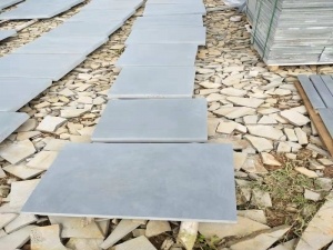 Hainan Grey Basalt gevelbekleding gezoet vloertegel