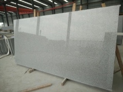 Bianco Crystal Granite G603 Light Grey Granite Slab Tiles Project Good Quality