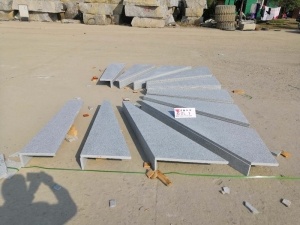 Wuhan G603 Lichtgrijs graniet trapsteen stap