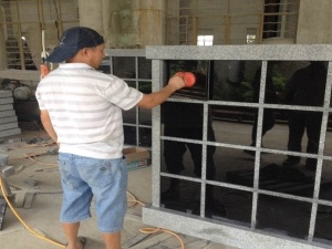 Shanxi Black en G603 Granite Columbarium Niche te koop prijzen