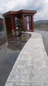 China nieuwe burggraaf shanshui witte graniettegels
